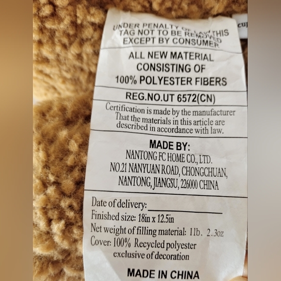 Cupcakes and Cashmere Gingerbread Boy & Girl Decor Sherpa Plush Pillow Set 2 - Picture 11 of 11